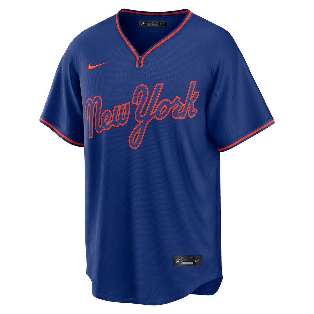 New York Mets Francisco Lindor Nike Alternate Replica Jersey - Royal