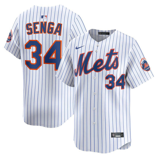 New York Mets Kodai Senga Nike Home Limited Jersey - White