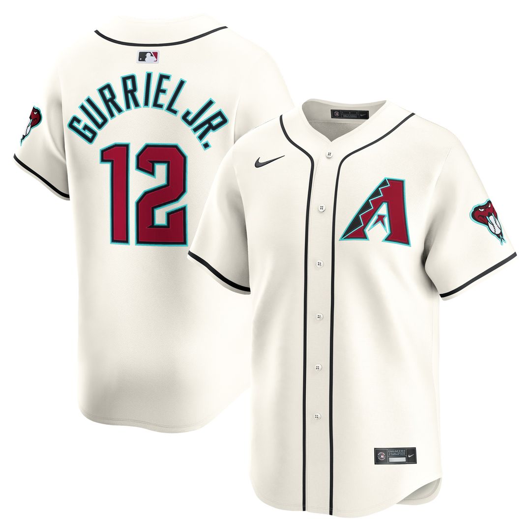 Arizona Diamondbacks Lourdes Gurriel Jr. Nike Home Limited Jersey - Cream