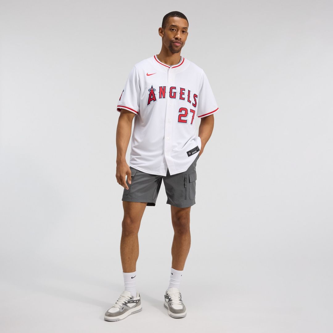 Los Angeles Angels Mike Trout Nike Home Limited Jersey - White