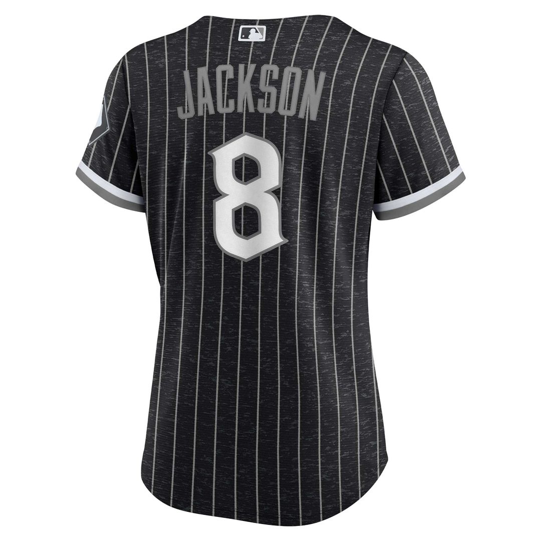 Chicago White Sox Bo Jackson Nike Women's City Connect Replica Jersey - Black