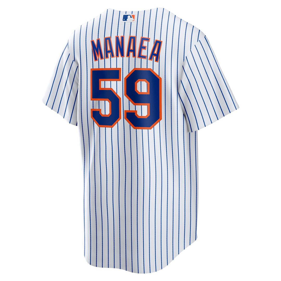 New York Mets Sean Manaea Nike Home Replica Jersey - White