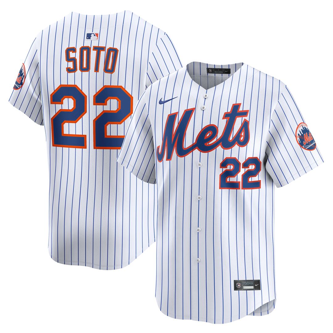New York Mets Juan Soto Nike Alternate Limited Jersey - Black