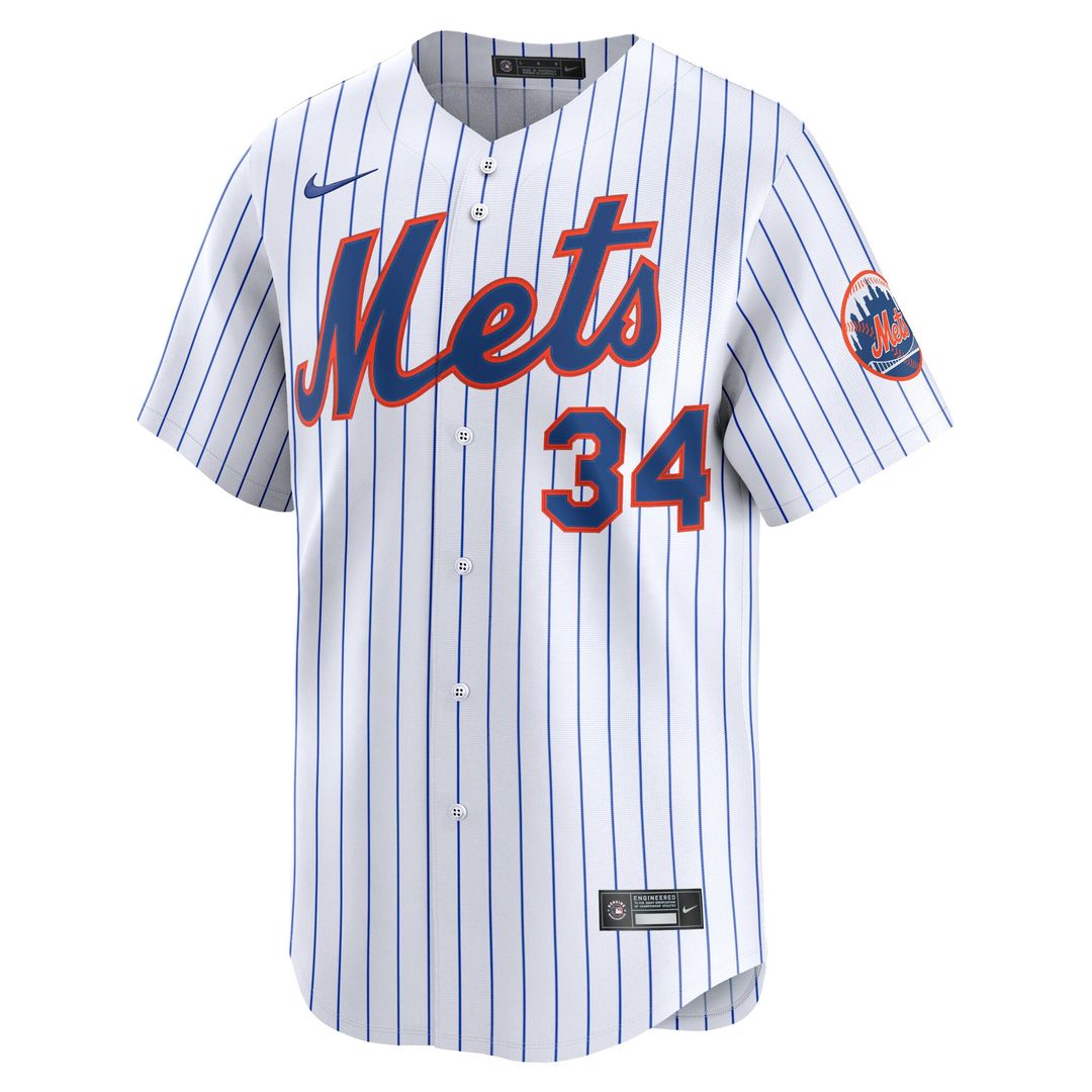 New York Mets Kodai Senga Nike Home Limited Jersey - White
