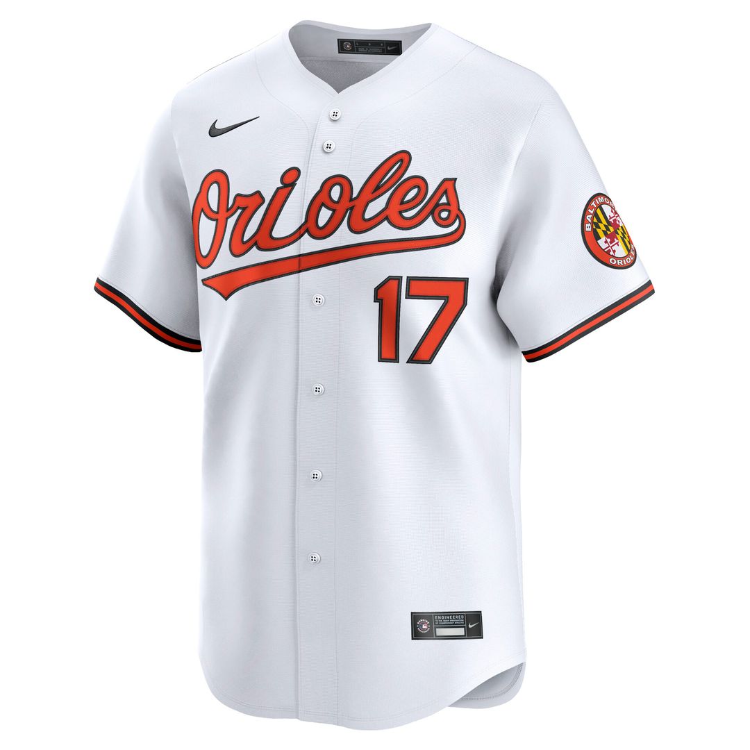 Baltimore Orioles Colton Cowser Nike Home Limited Jersey - White