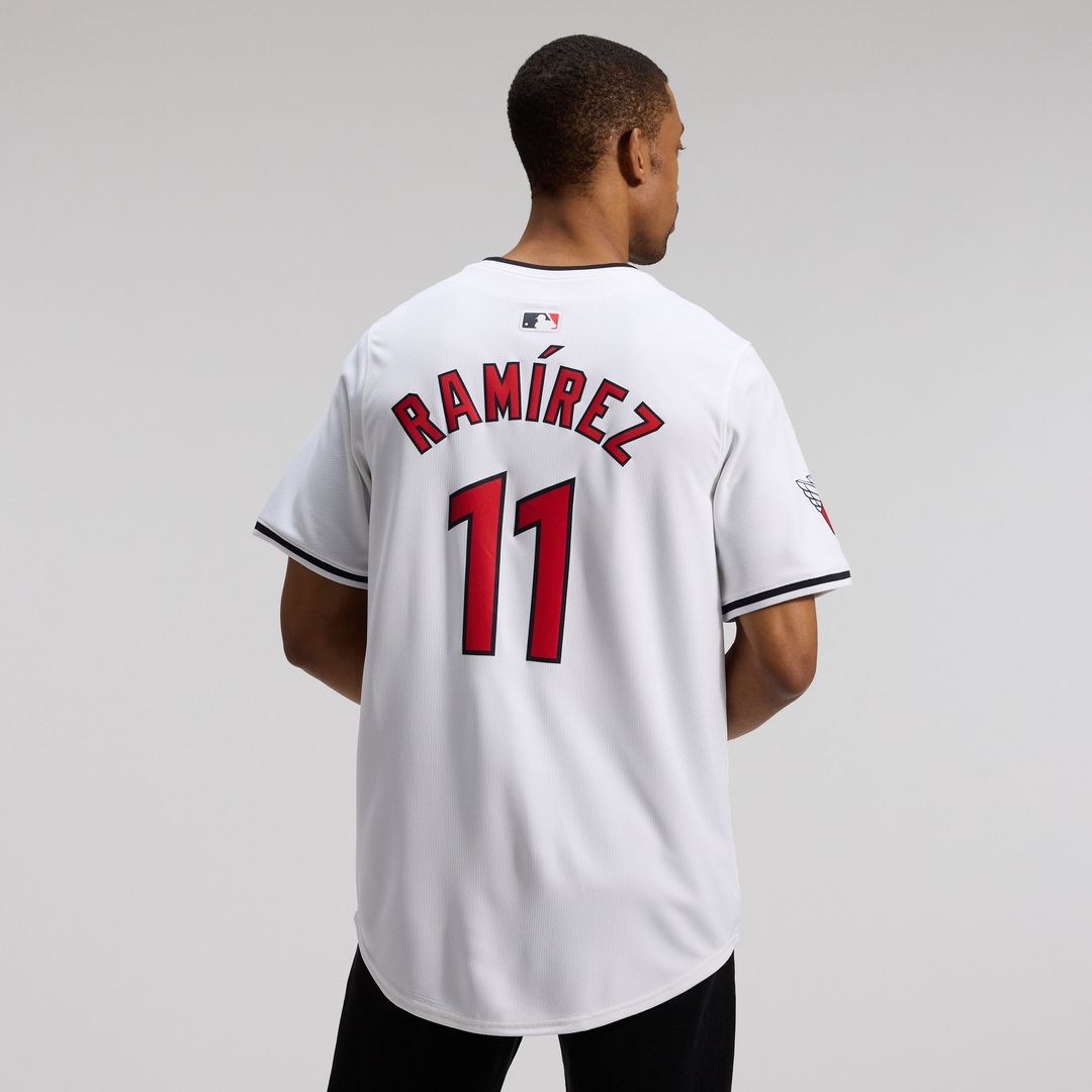 Cleveland Guardians Jose Ramirez Nike Home Limited Jersey - White