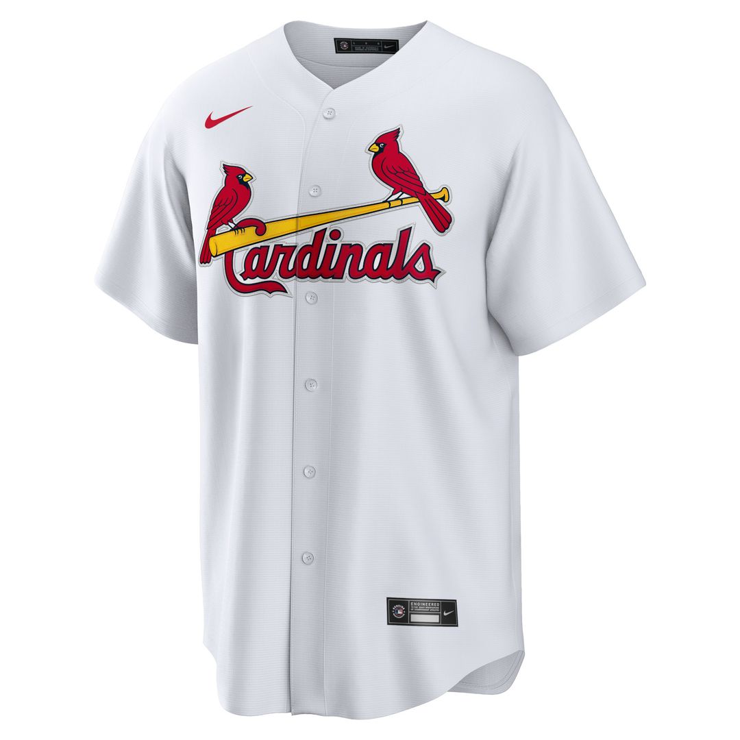 St. Louis Cardinals Jordan Walker Nike Home Official Replica Jersey - White