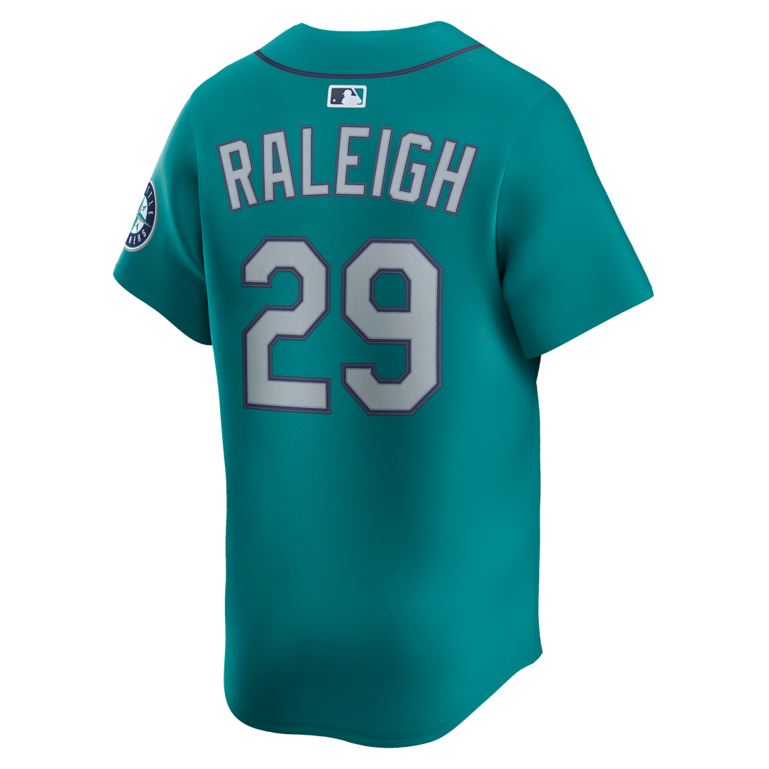 Seattle Mariners Cal Raleigh Nike Home Limited Jersey - White