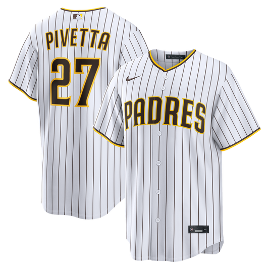 San Diego Padres Nick Pivetta Nike Home Replica Jersey - White