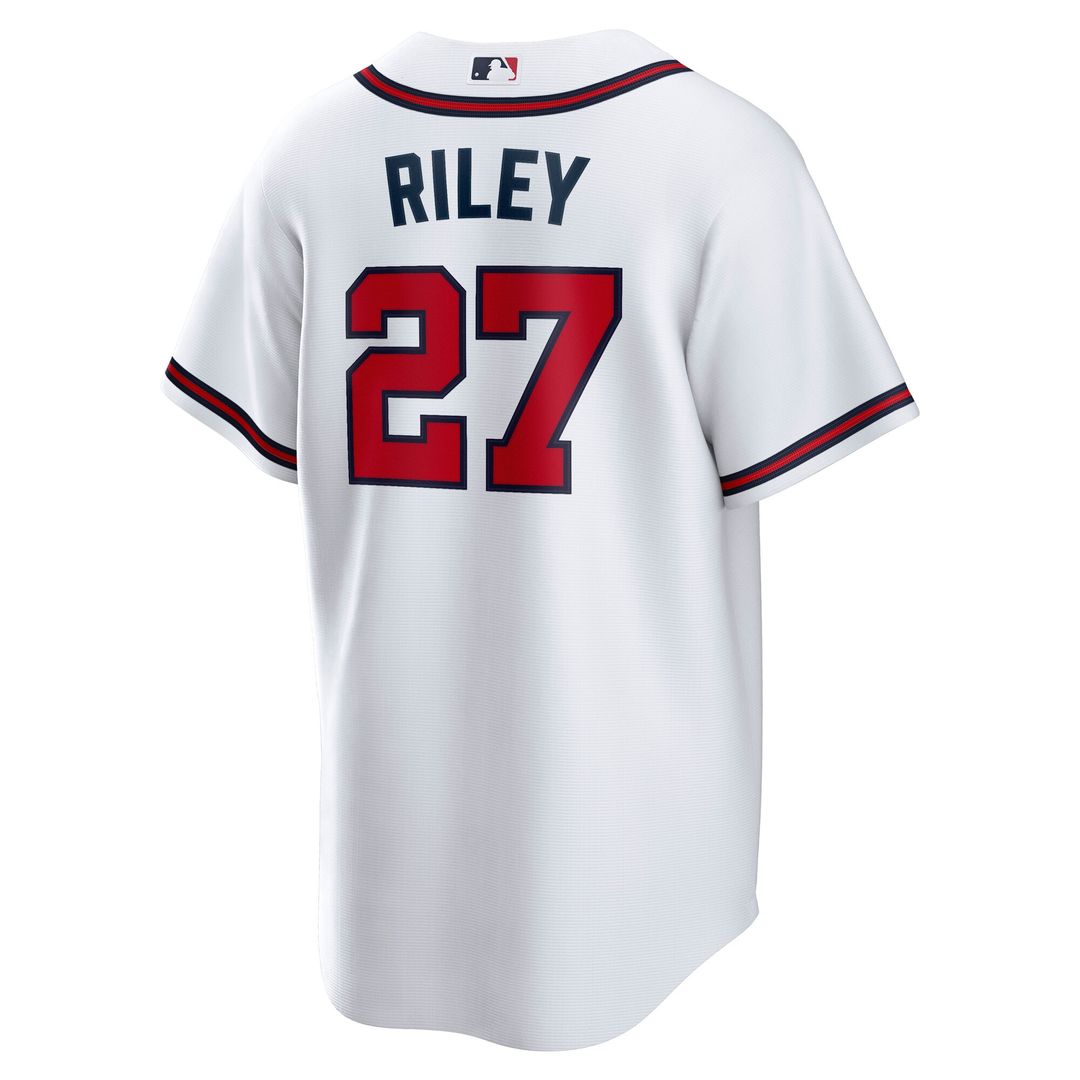 Atlanta Braves Austin Riley Nike Home Replica Jersey - White