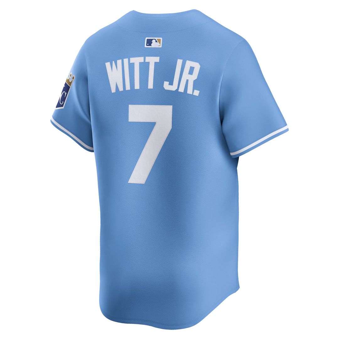 Kansas City Royals Bobby Witt Jr. Nike Alternate Limited Jersey - Light Blue