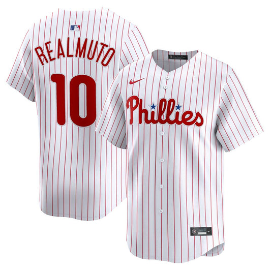 Philadelphia Phillies J.T. Realmuto Nike Home Limited Jersey - White