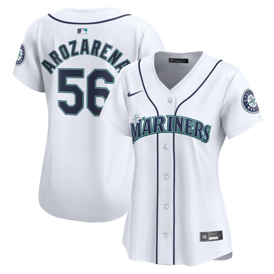 Seattle Mariners Randy Arozarena Nike Women's Home Limited Jersey - White
