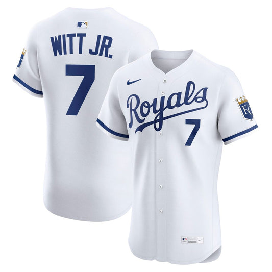 Kansas City Royals Bobby Witt Jr. Nike Home ElitePlayer Jersey - White