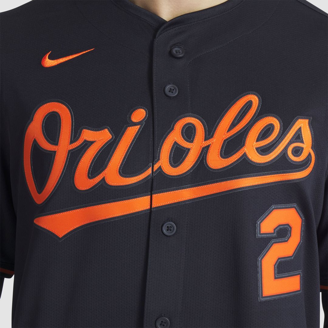 Baltimore Orioles Gunnar Henderson Nike Alternate Limited Jersey - Black