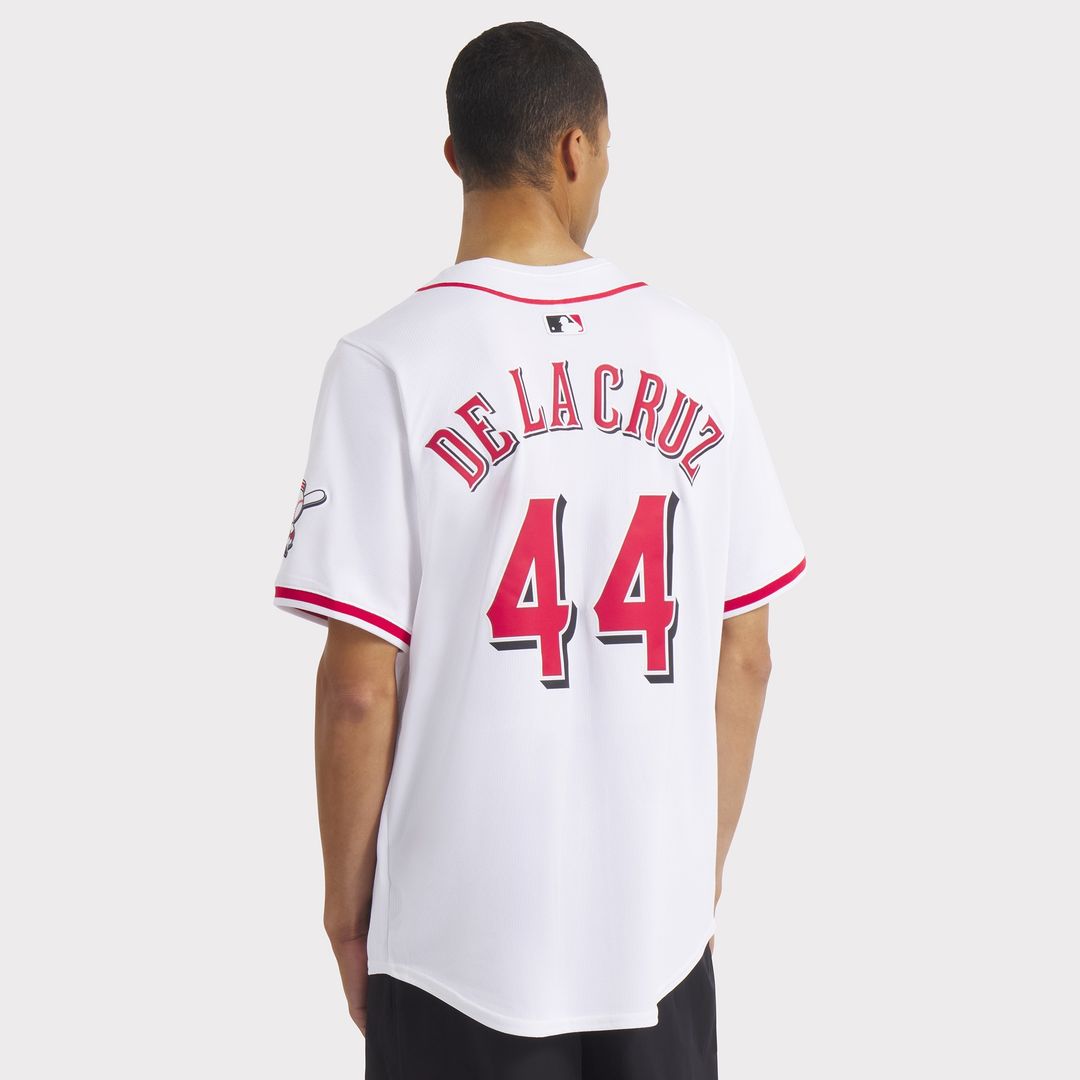 Cincinnati Reds Elly De La Cruz Nike Home Limited Jersey - White