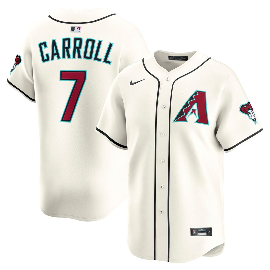 Arizona Diamondbacks Corbin Carroll Nike Road Limited Jersey - Gray