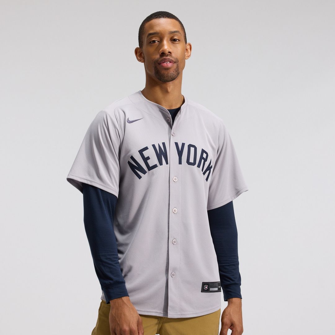 New York Yankees Aaron Judge Nike Road Limited Jersey - Gray