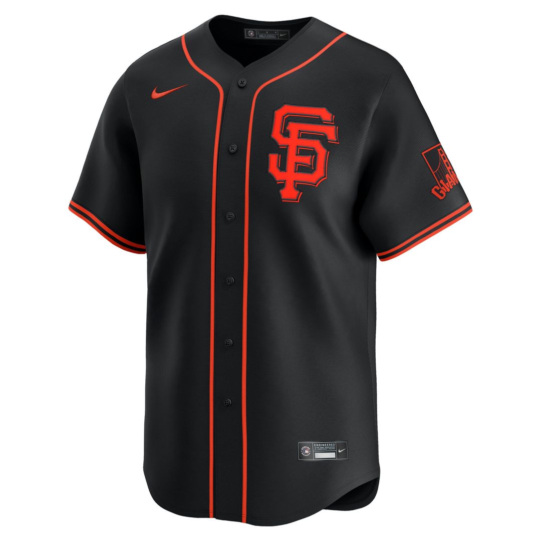 San Francisco Giants Jung Hoo Lee Nike Alternate Limited Jersey - Black
