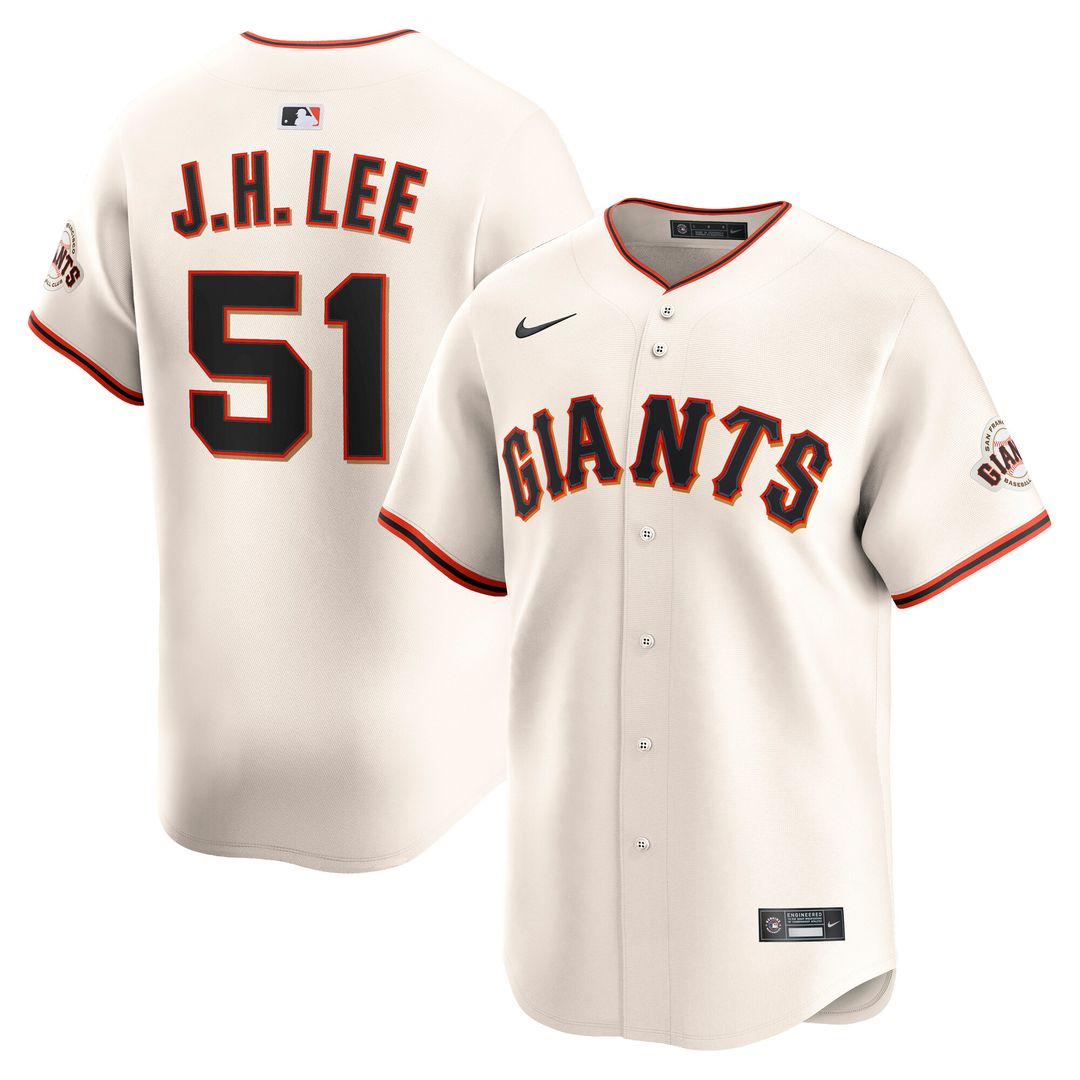 San Francisco Giants Jung Hoo Lee Nike Alternate Limited Jersey - Black