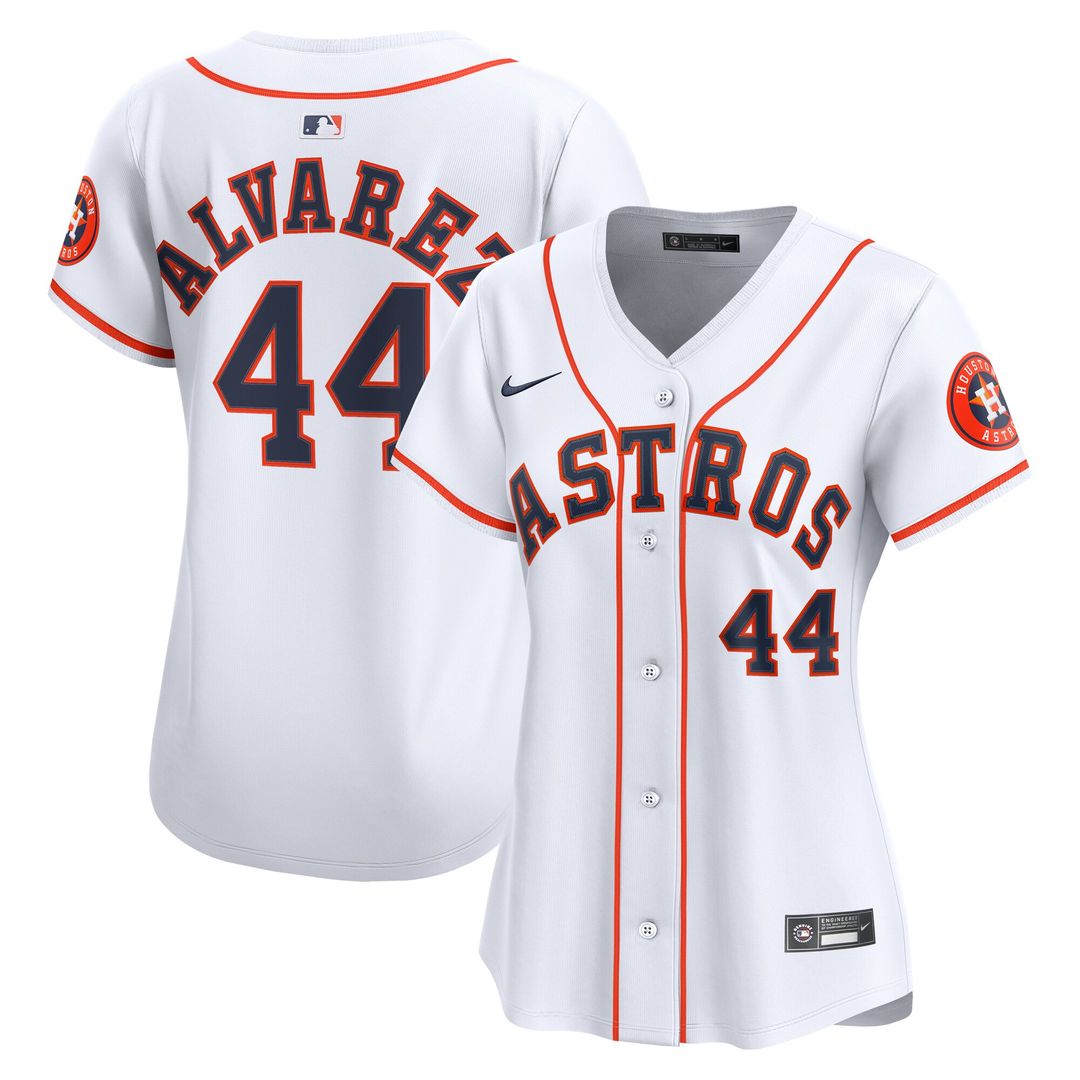 Houston Astros Yordan Alvarez Nike Women's Home Limited Jersey - White