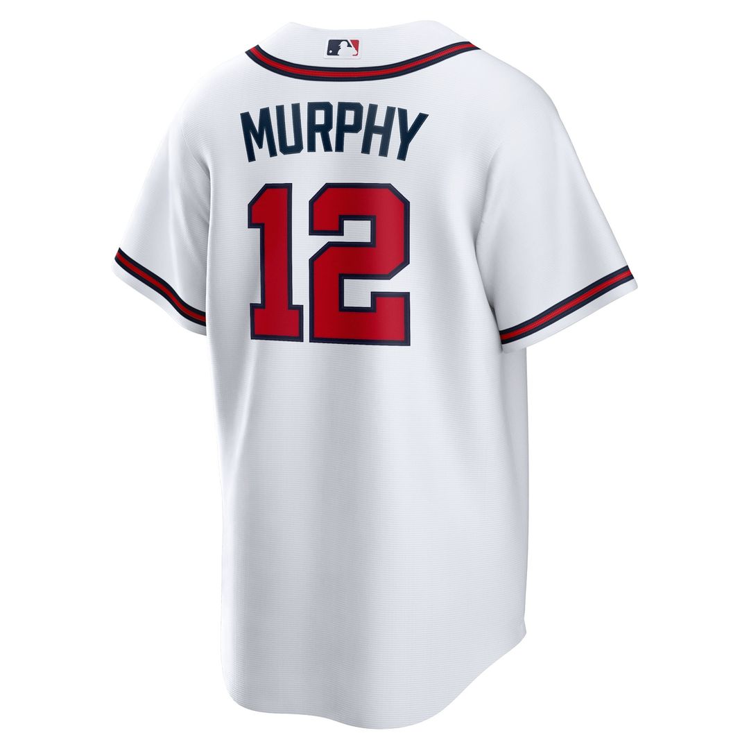 Atlanta Braves Sean Murphy Nike Replica Jersey - White