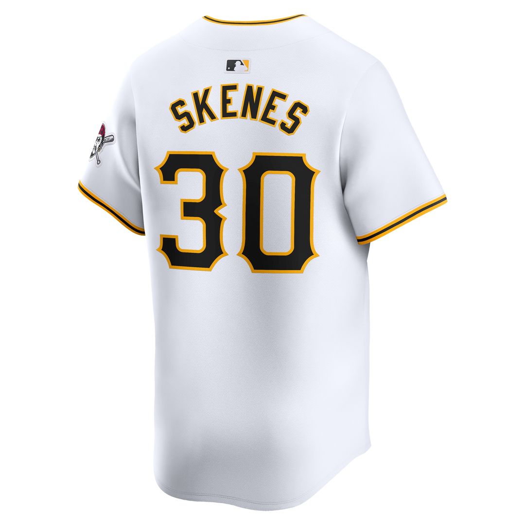 Pittsburgh Pirates Paul Skenes Nike Home Limited Jersey - White