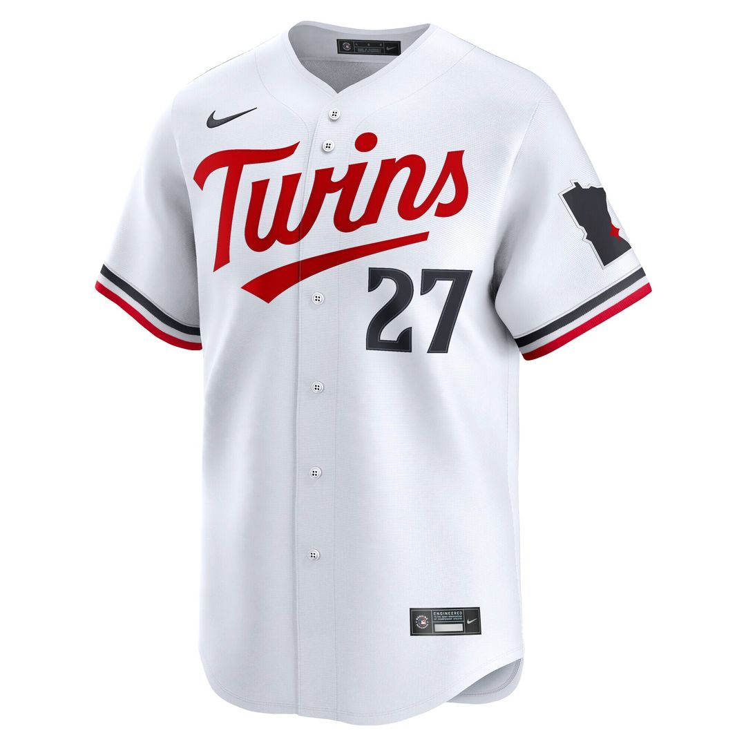 Minnesota Twins Ryan Jeffers Nike Home Limited Jersey - White