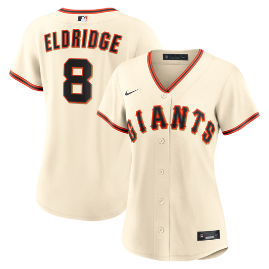 San Francisco Giants Bryce Eldridge Nike Women's Home Replica Jersey - Cream