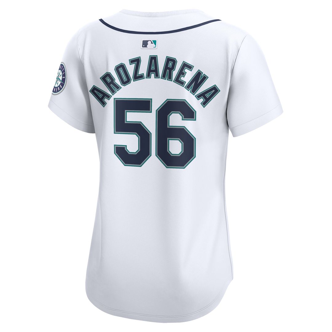 Seattle Mariners Randy Arozarena Nike Women's Home Limited Jersey - White