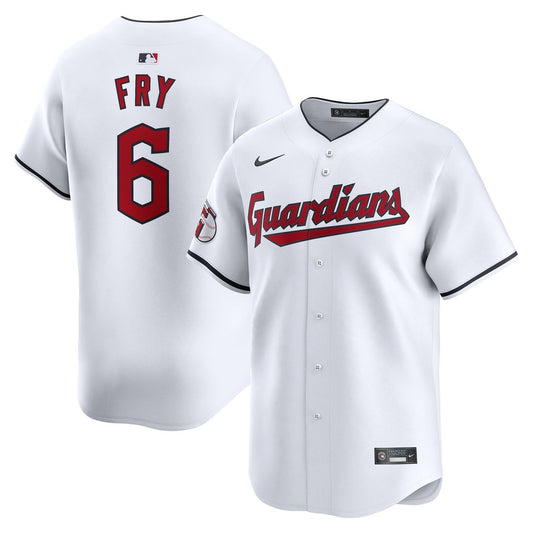 Cleveland Guardians David Fry Nike Home Limited Jersey - White