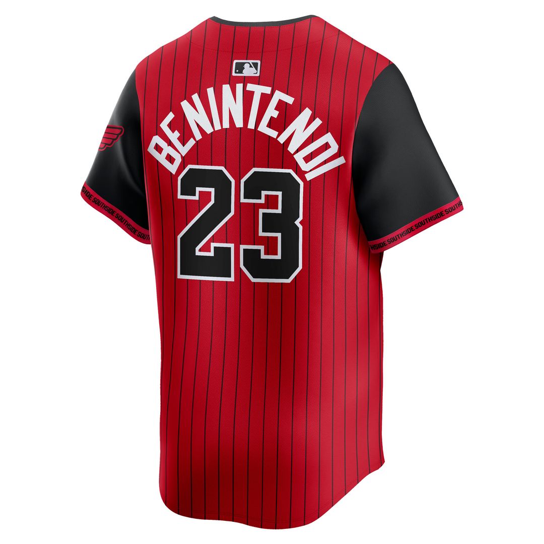 Chicago White Sox Andrew Benintendi Nike 2025 City Connect Limited Jersey - Red/Black