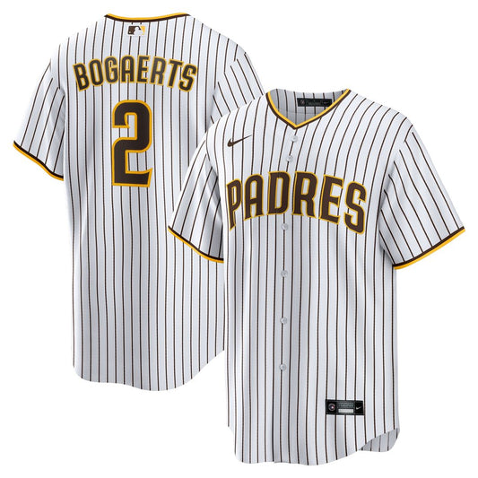 San Diego Padres Xander Bogaerts Nike Home Official Replica Jersey - White/Brown