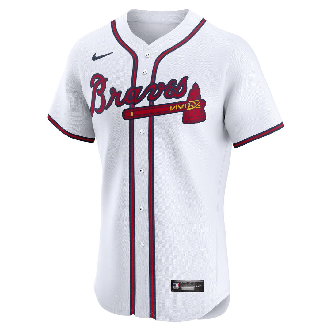 Atlanta Braves Matt Olson Nike Home Elite Jersey - White