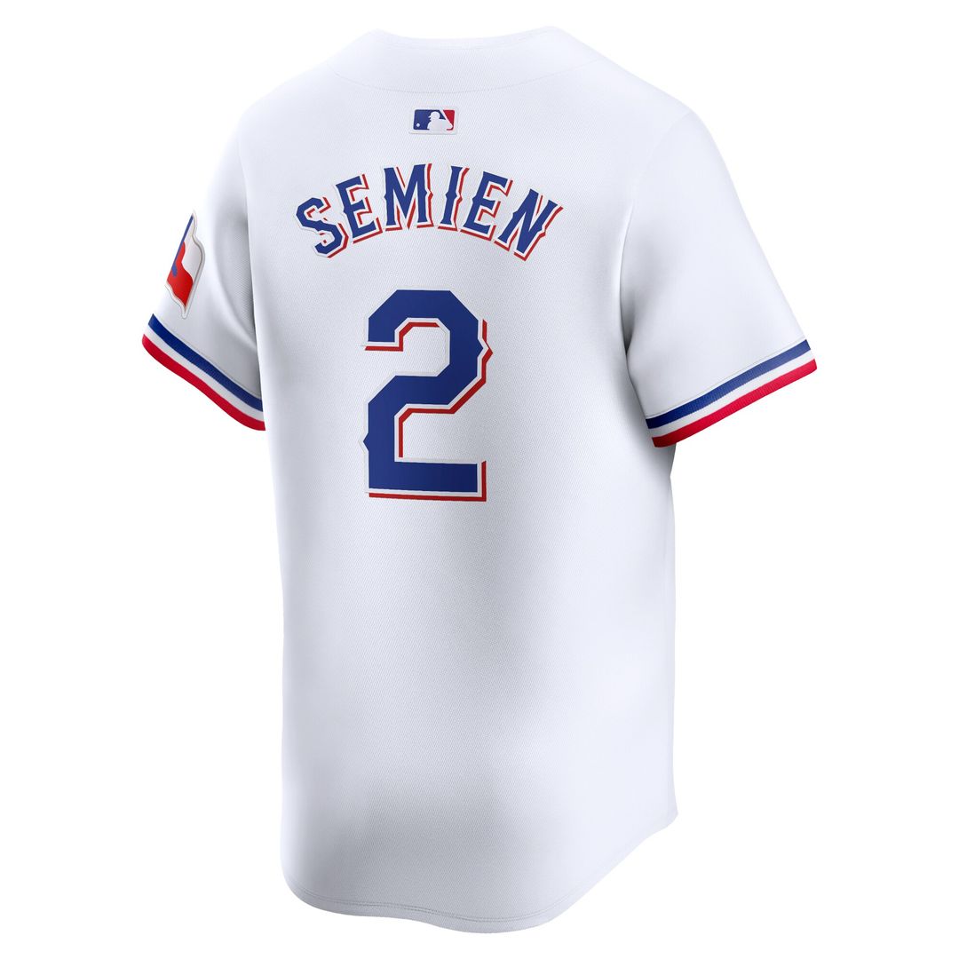 Texas Rangers Marcus Semien Nike Home Limited Jersey - White
