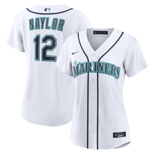 Seattle Mariners Josh Naylor Nike Women's Home Replica Jersey - White