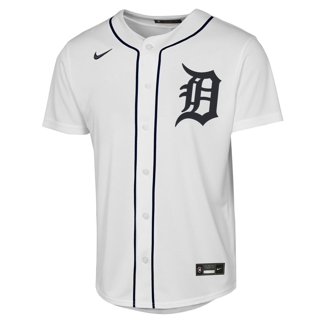 Detroit Tigers Tarik Skubal Nike Youth Home Replica Jersey - White