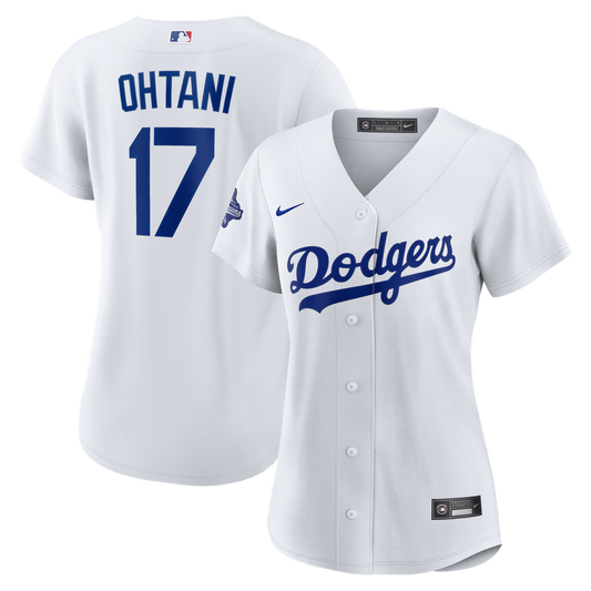Los Angeles Dodgers Shohei Ohtani Nike Women's 2025 World Series Champions Home Replica Jersey - White