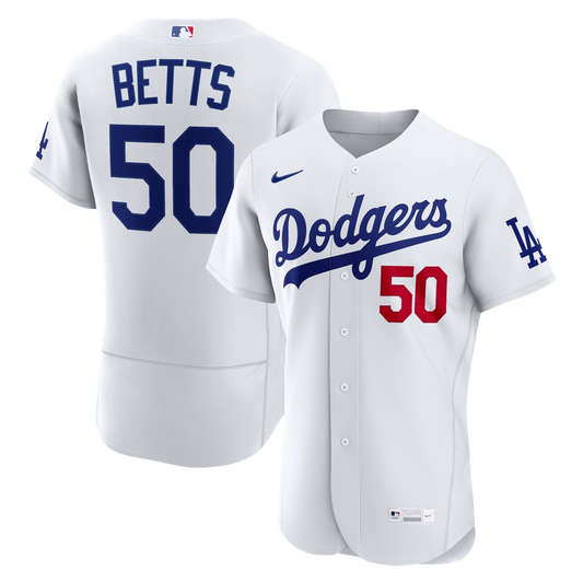 Los Angeles Dodgers Mookie Betts Nike Home Authentic Jersey - White