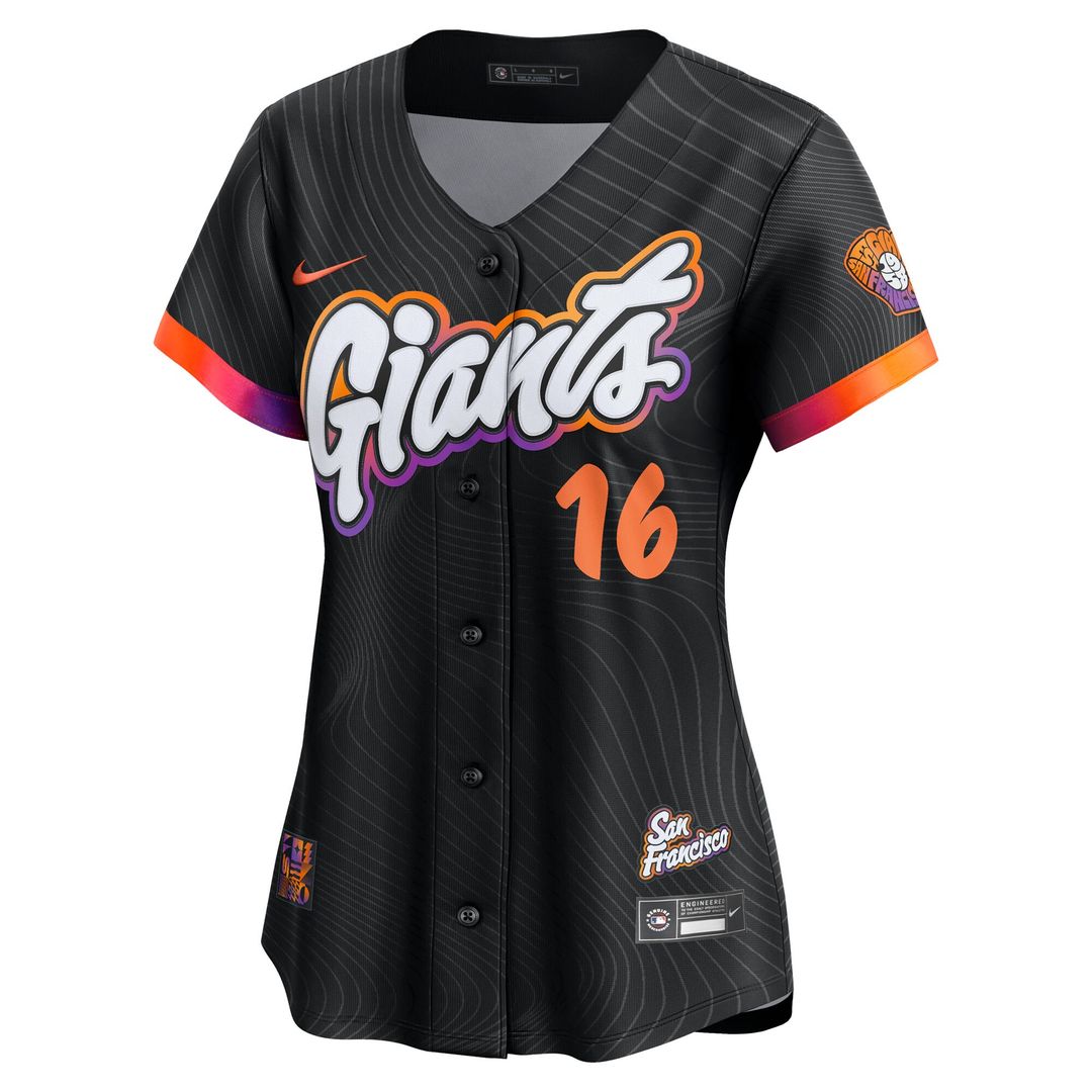 San Francisco Giants Rafael Devers Nike Women's 2025 City Connect Limited Jersey - Black