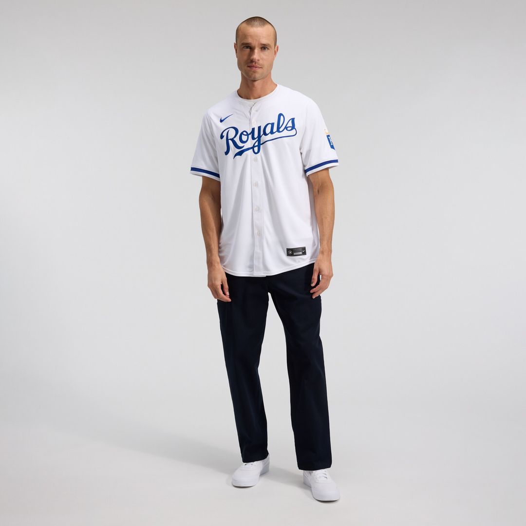 Kansas City Royals Nike Home Limited Jersey - White