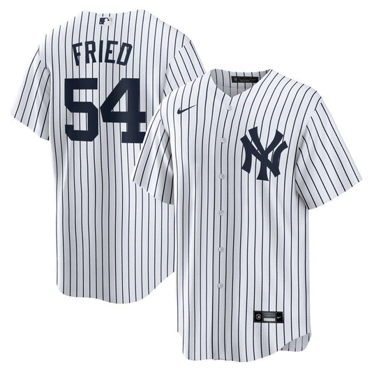 New York Yankees Max Fried Nike Home Replica Jersey - White
