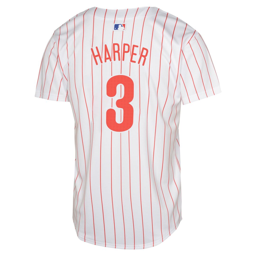 Philadelphia Phillies Bryce Harper Youth Limited Jersey - White