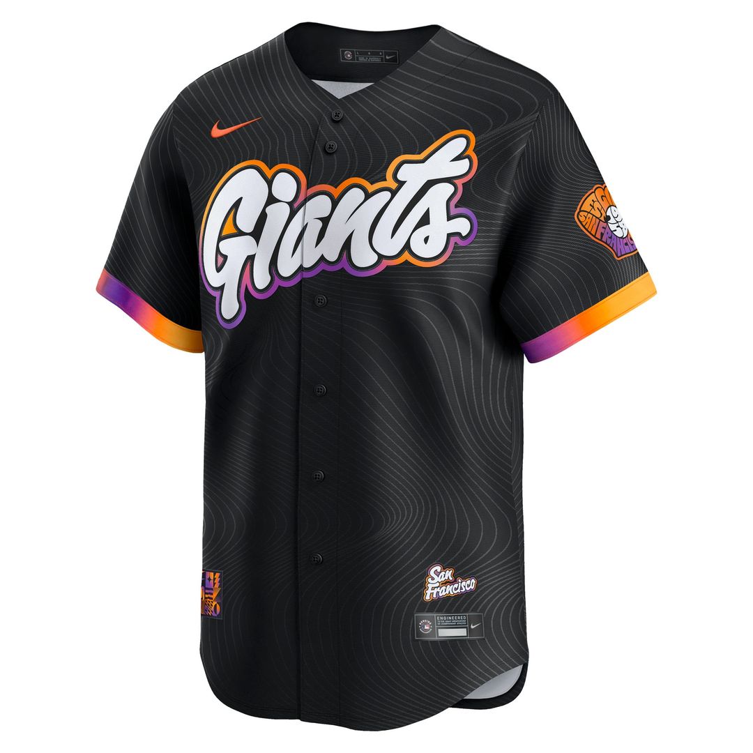 San Francisco Giants Rafael Devers Nike 2025 City Connect Limited Jersey - Black