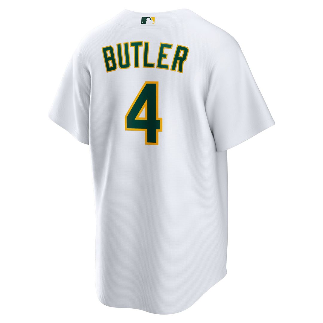 Athletics Lawrence Butler Nike Home Replica Jersey - White