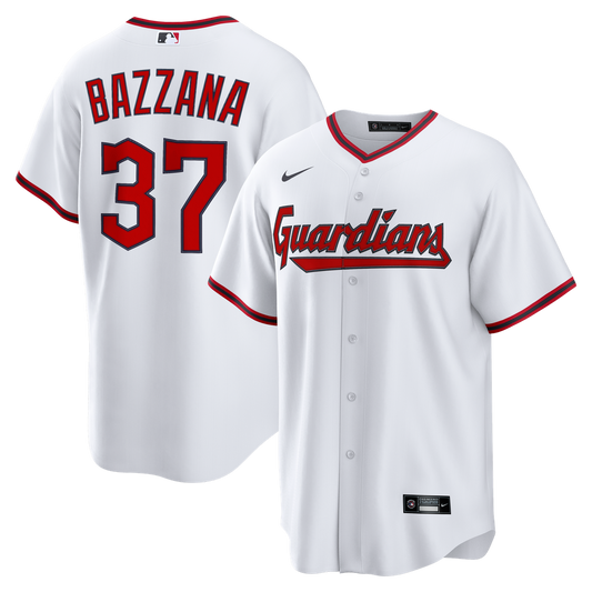 Cleveland Guardians Travis Bazzana Nike Home Replica Jersey - White
