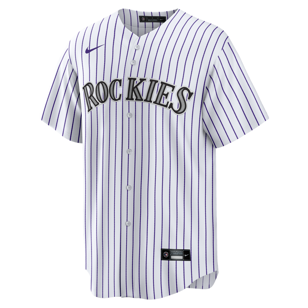 Colorado Rockies Todd Helton Nike Home Retired Replica Jersey - White