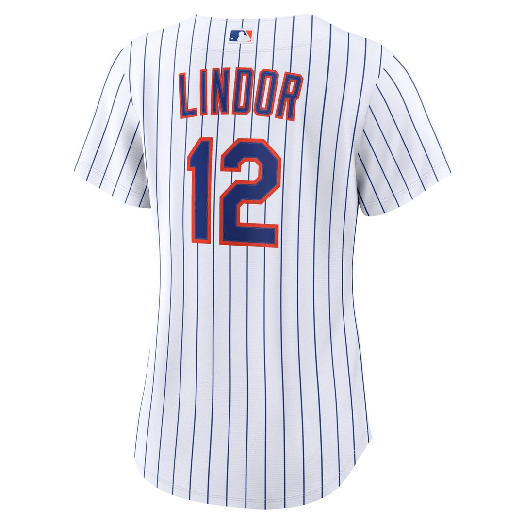 New York Mets Francisco Lindor Nike Women's Home Replica Jersey - White