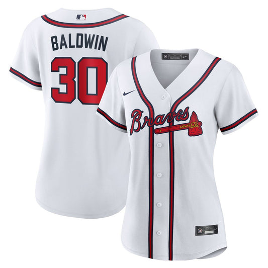 Atlanta Braves Drake Baldwin Nike Women's Home Replica Jersey - White