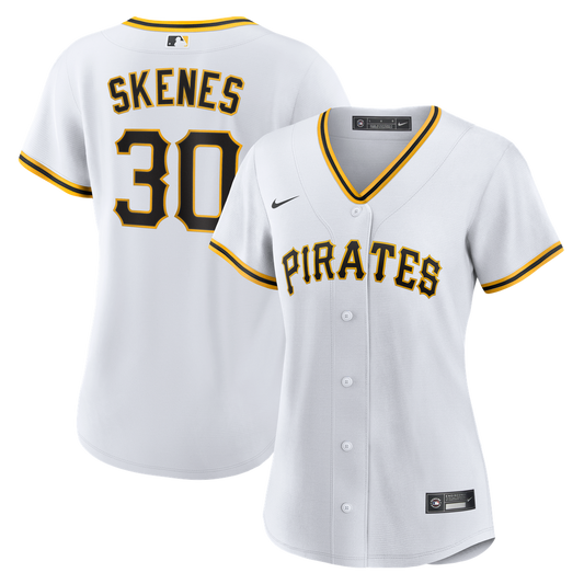 Pittsburgh Pirates Paul Skenes Nike Women's Home Replica Jersey - White